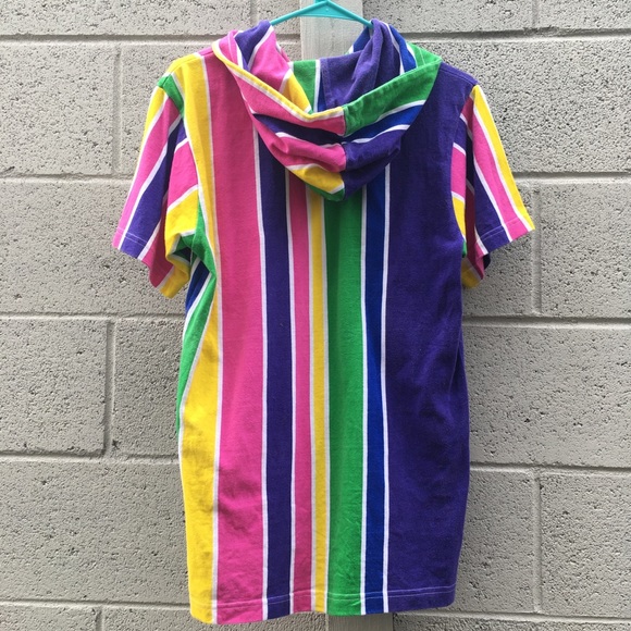 Bright striped hoodie! - Picture 3 of 7